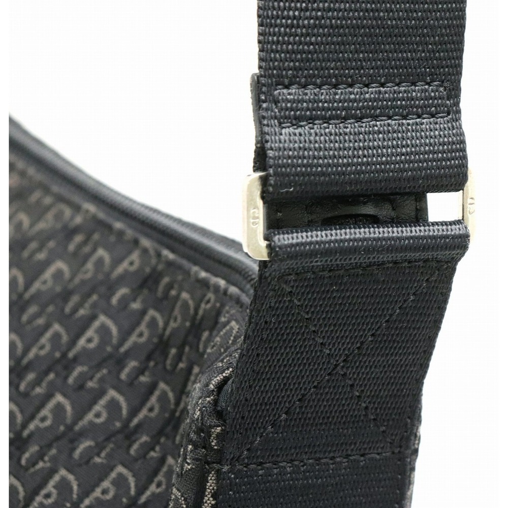 Dior Messenger Black Shoulder Gray Christian Leat… - image 7